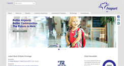 Desktop Screenshot of fraport-usa.com